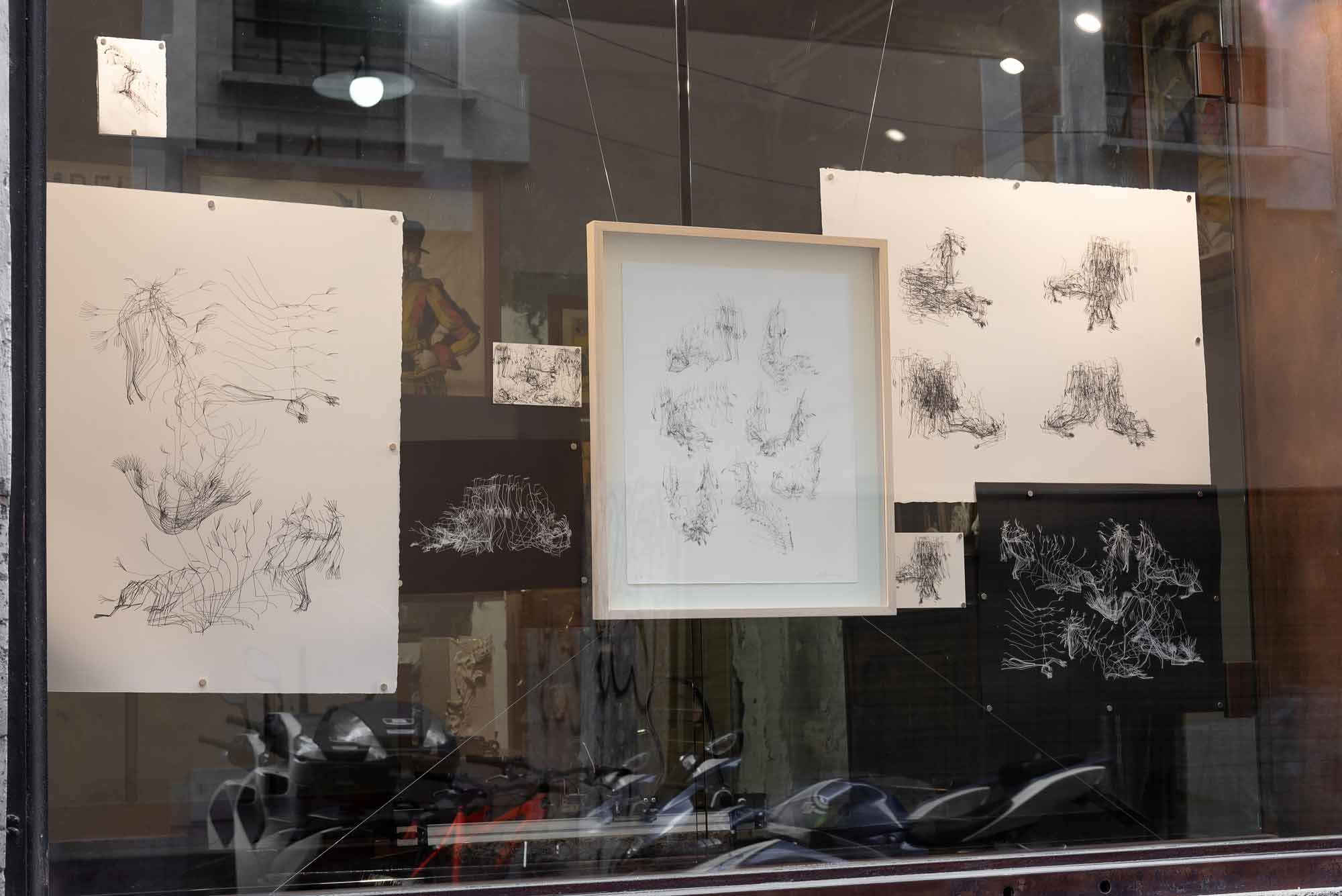 Julien Previeux_exhibition_Litografia Bulla_©Eleonora Cerri Pecorella