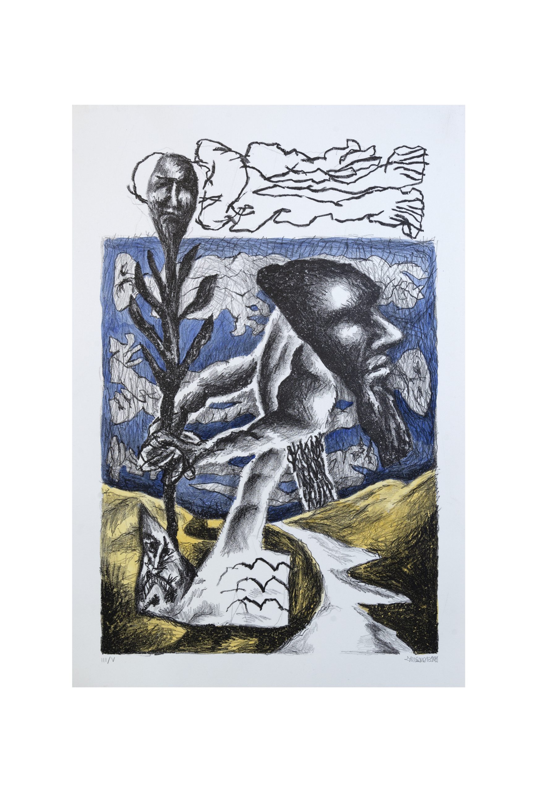 Canemorto_lithograph b:y