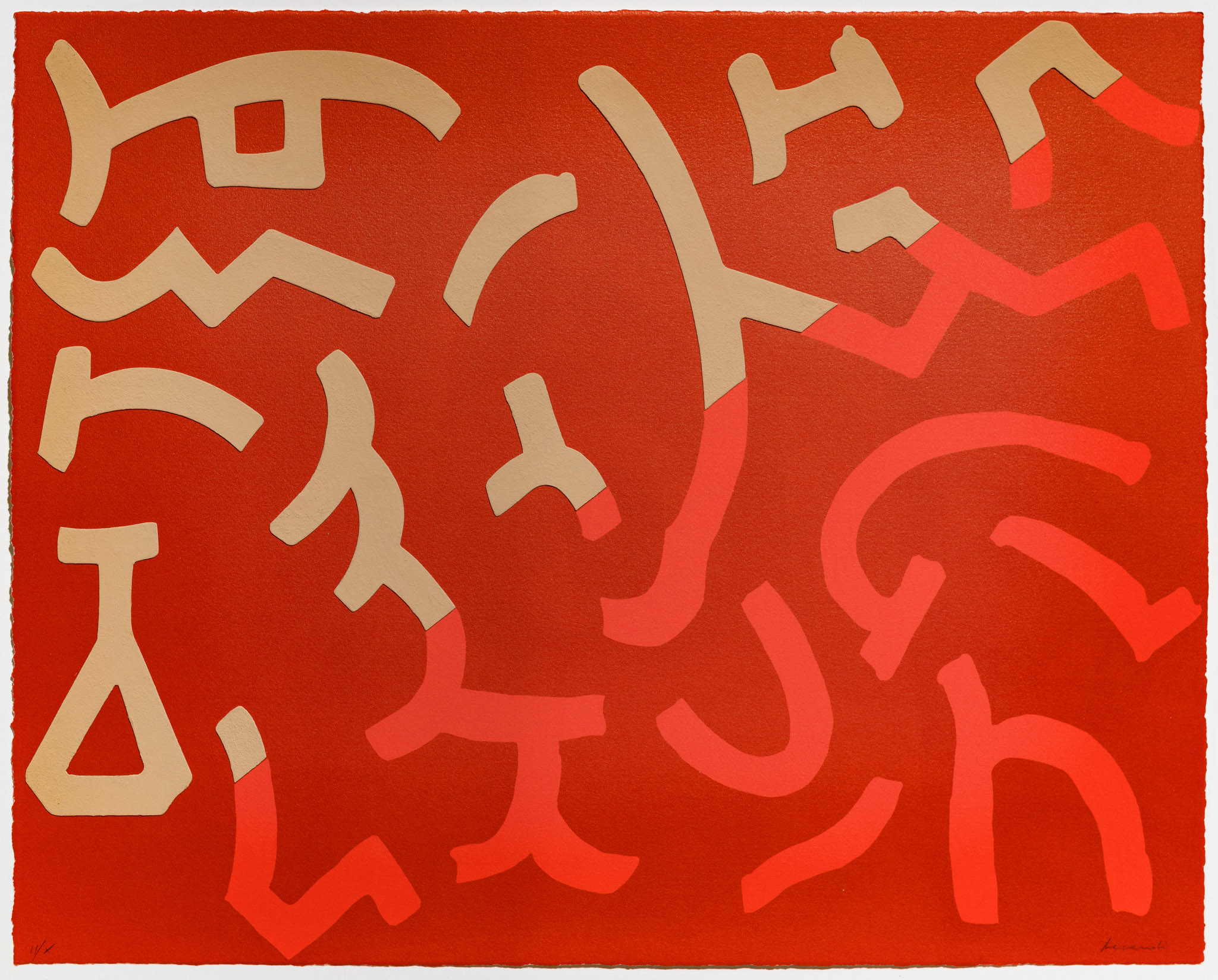 Carla Accardi_ lithograph_2003_Litografia_Bulla_©Giorgio Benni