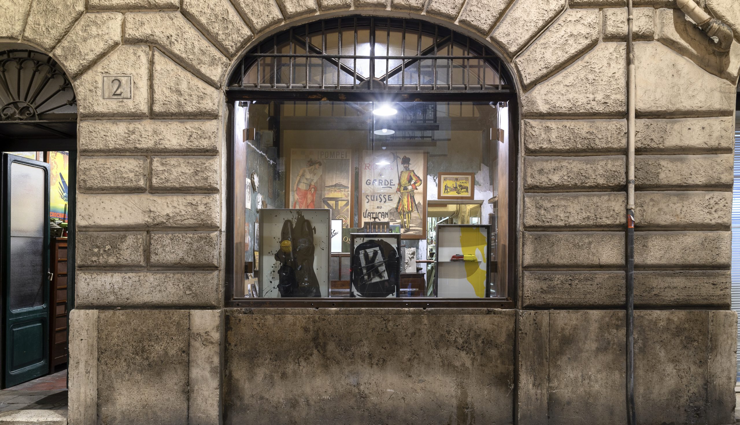 Jannis Kounellis_exhibition_Litografia Bulla_©Maria Cucci