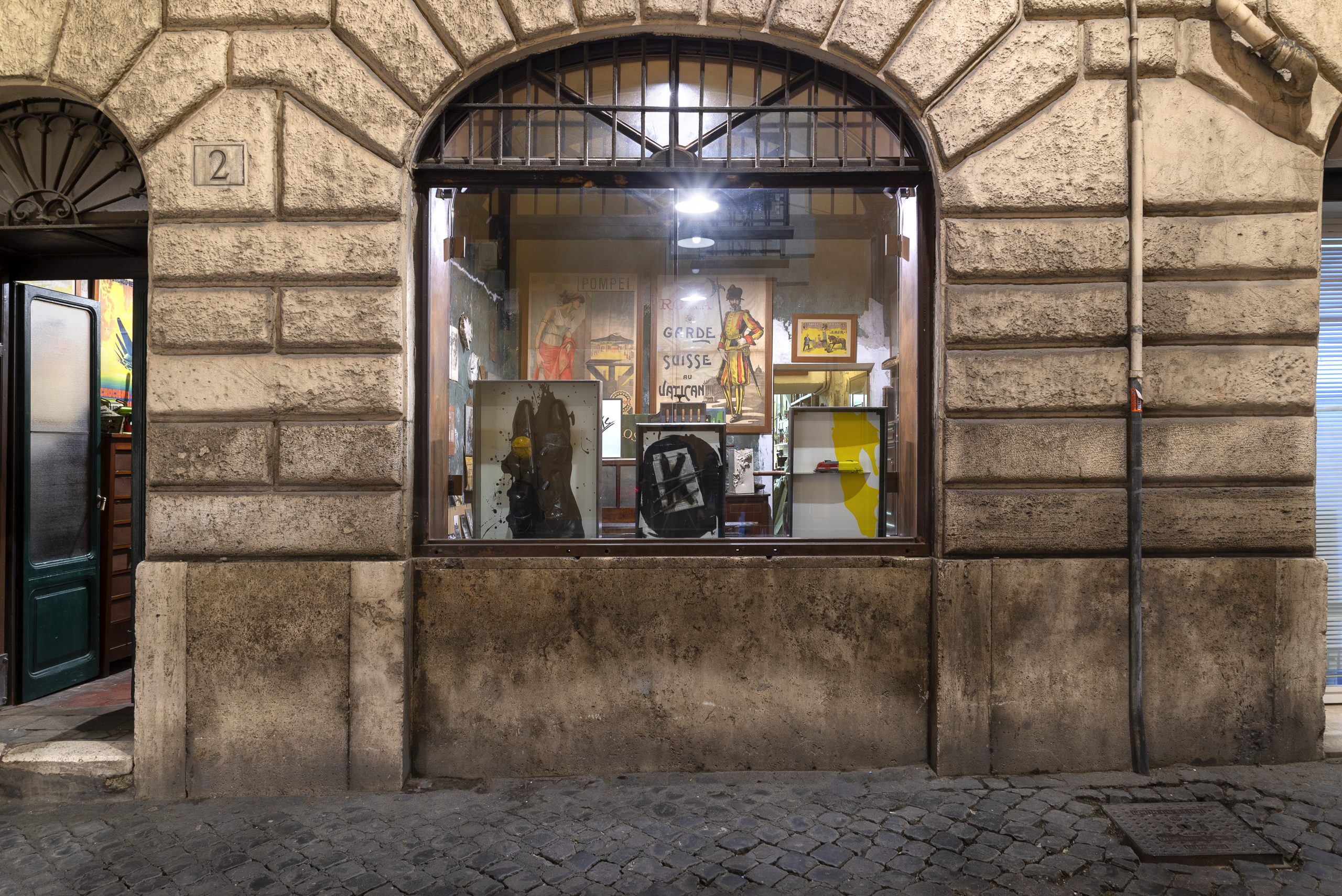 Jannis Kounellis_exhibition_Litografia Bulla_©Maria Cucci
